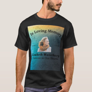 Camiseta Na Memória Afetuosa Para Sempre Em Nossos Corações