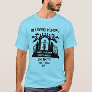 Camiseta Na Memória, Funeral Do Rider Biker