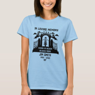 Camiseta Na Memória, Funeral Do Rider Biker