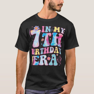 Camiseta Na Minha Época 7 de Aniversário, Aos Sete Dias, 7 