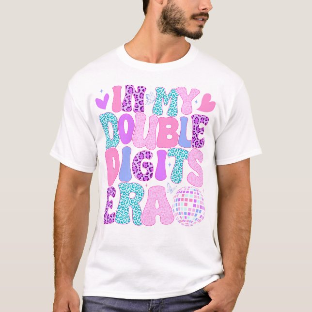 Camiseta Na Minha Época De Dois Dígitos, Retro 10 Anos, 10º (Frente)