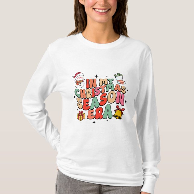 Camiseta Na Minha Época De Natal (Frente)