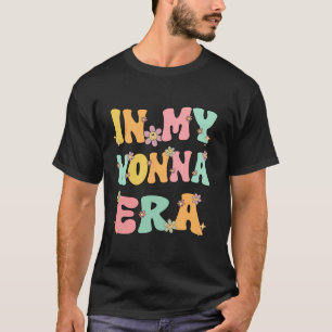 Camiseta Na Minha Época De Nona, Retro Groovy Não-Avó Mães