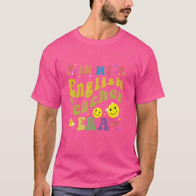 Camiseta Na Minha Época De Professores Ingleses, Voltando A (Frente)