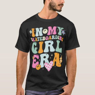 Camiseta Na minha época de skate, o retrato das meninas