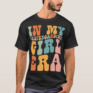Camiseta Na minha época de skate, o retrato das meninas