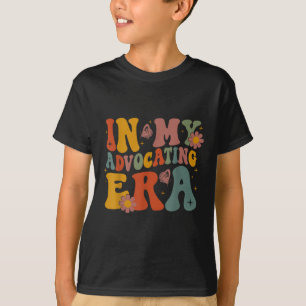 Camiseta Na Minha Época Defensora Do Autismo Sensibilização