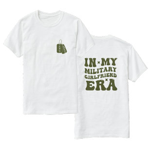 Camiseta Na Minha Época Militar Da Namorada, Presente Solda