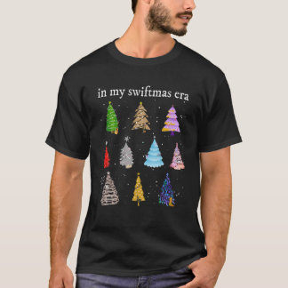 Camiseta Na Minha Época Swiftmas Árvores de Natal Família d