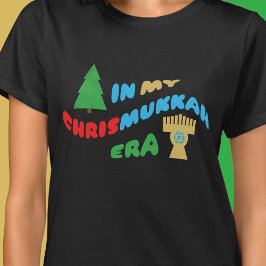 Camiseta Na minha era Chrismukkah, as mulheres