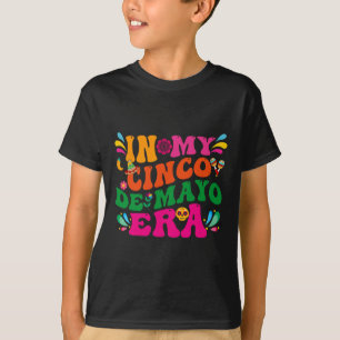 Camiseta Na Minha Era Cinco De Maio Groovy Nacho Média Fest