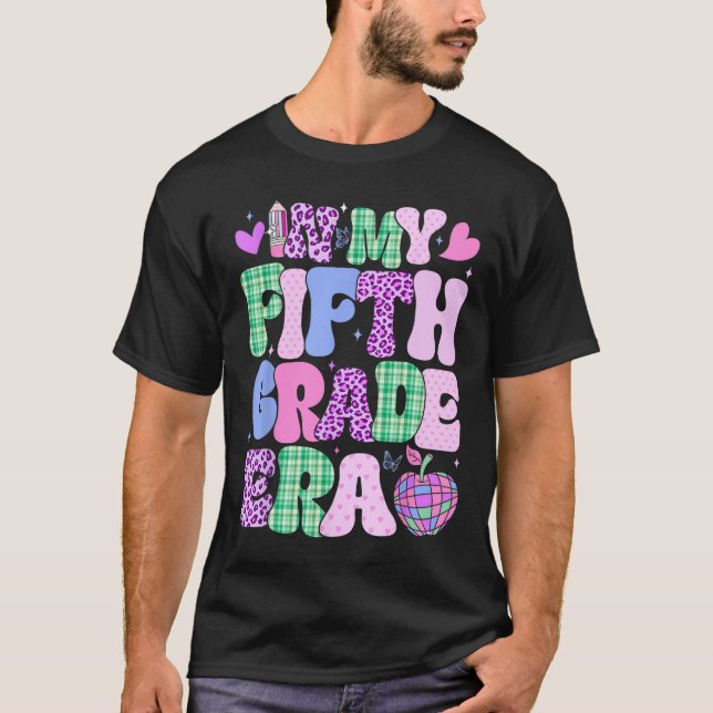 Camiseta Na Minha Era Da 5ª Série Presente Do Primeiro Dia  (Frente)