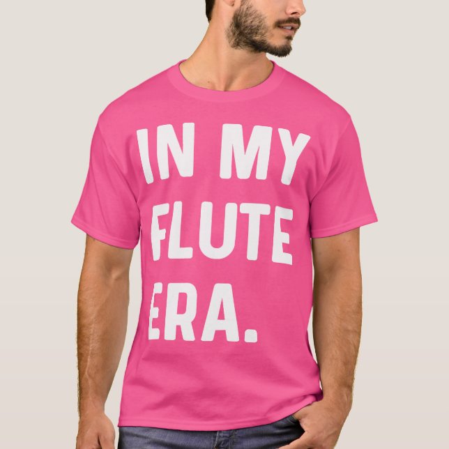 Camiseta Na Minha Era Da Flauta - Cantor Da Orquestra Banda (Frente)