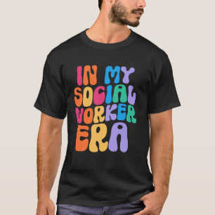 Camiseta Na Minha Era de Assistente Social Mulheres Diverti