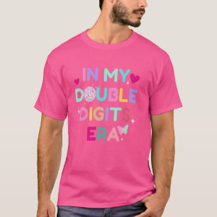 Camiseta Na minha era de dois dígitos - a dona de aniversár