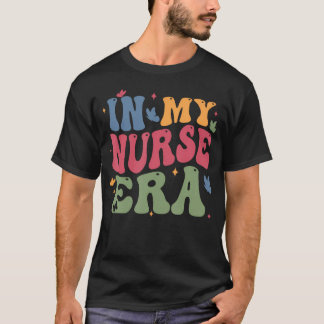 Camiseta Na Minha Era de Enfermeira Retro