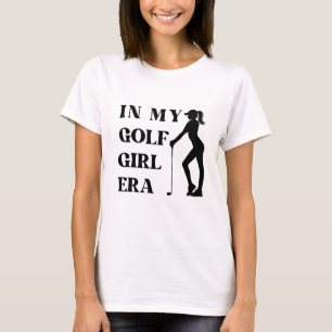 Camiseta na minha era de garota de golfe