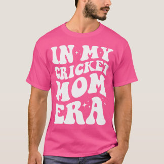 Camiseta Na Minha Era de Mãe de Críquete Engraçado