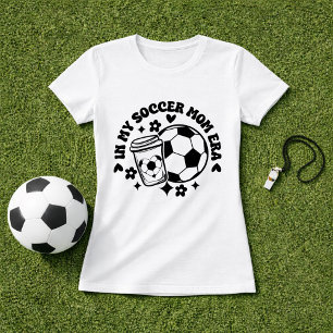 Camiseta Na Minha Era de Mãe de Futebol