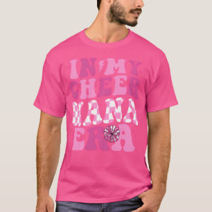 Camiseta Na Minha Era de Nana de Cheer Treinadora de Cheerl