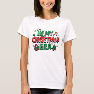 Camiseta Na Minha Era De Natal, Feliz Natal