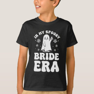 Camiseta Na Minha Era de Noiva Assustadora Festa de Despedi