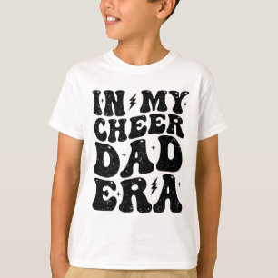 Camiseta Na Minha Era de Pai de Cheerleader Cheerleading _