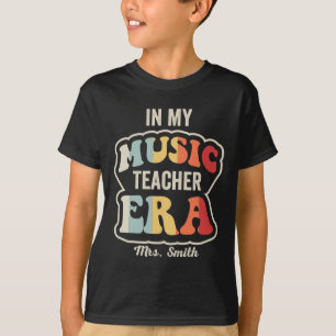 Camiseta Na Minha Era de Professora de Música Sra Smith Mús