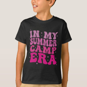 Camiseta Na Minha Era do Acampamento de Verão Groovy Divert