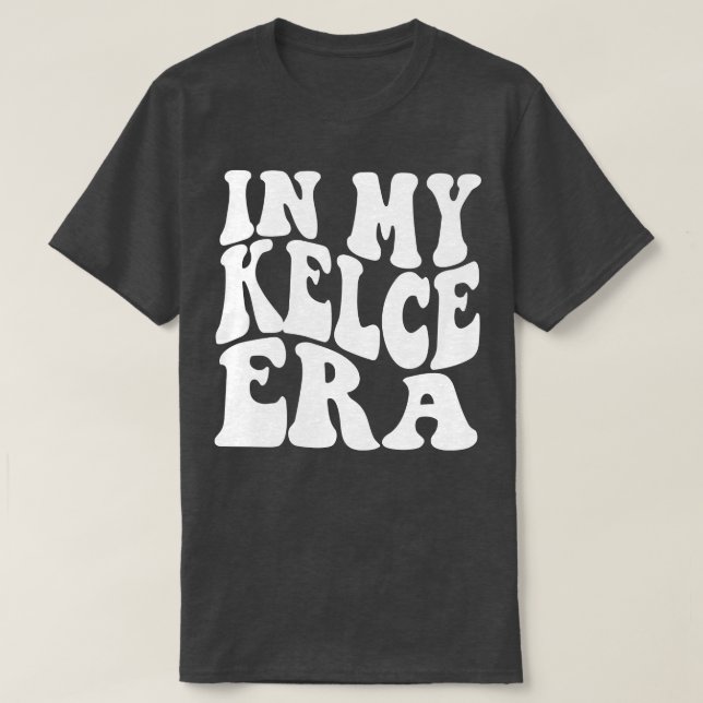 Camiseta Na minha era do kelce (Frente do Design)