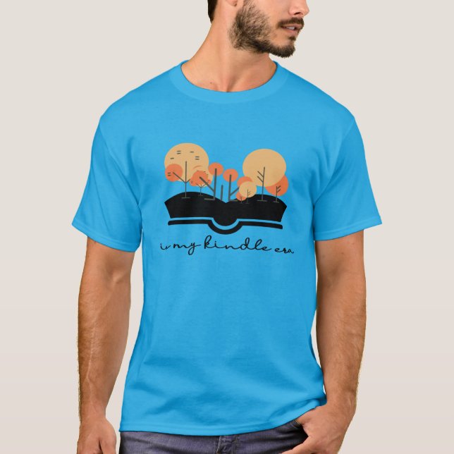 Camiseta Na Minha Era Do Kindle (Frente)