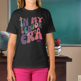 Camiseta Na minha era do Mais velho Elementos Neon com Ano