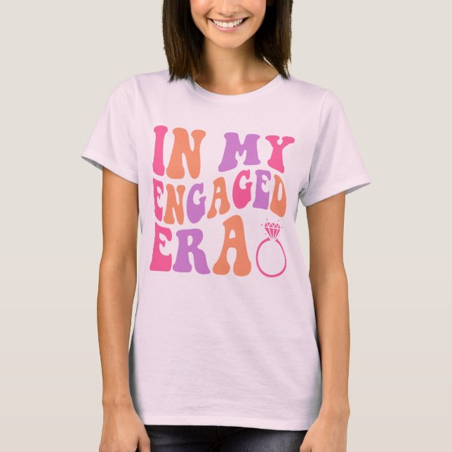 Camiseta Na minha Era Engajada, Engajamento (Frente)