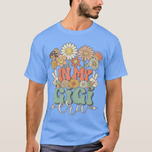 Camiseta Na Minha Era Gigi Floral Hippie Groovy Retro Combi