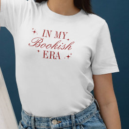Camiseta Na Minha Era Literária Livro Vermelho dos Amantes