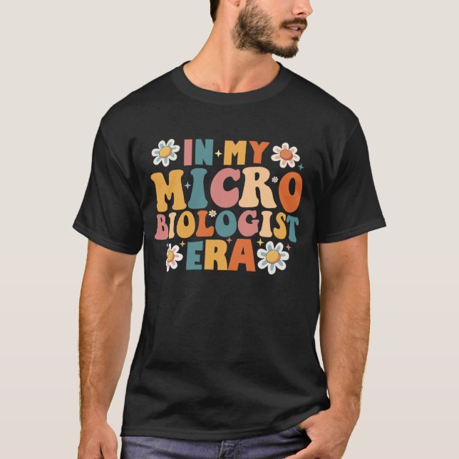Camiseta Na Minha Era Microbiologista (Frente)