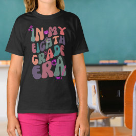 Camiseta Na minha era oitava série de elementos novos com a