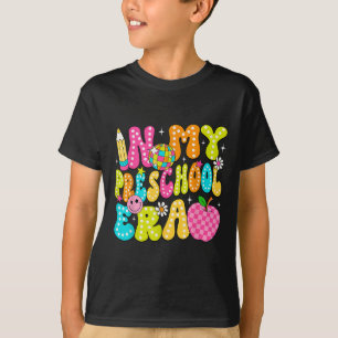 Camiseta Na Minha Era Pré-Escolar Professor Groovy de Volta