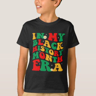 Camiseta Na Minha História Negra, Na Era Do Mês Negro Histó