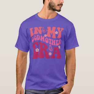 Camiseta Na minha madrinha Era Godman Mãe Retro
