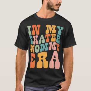 Camiseta Na minha Mamãe de Skater Retro para Mulheres Mamãe