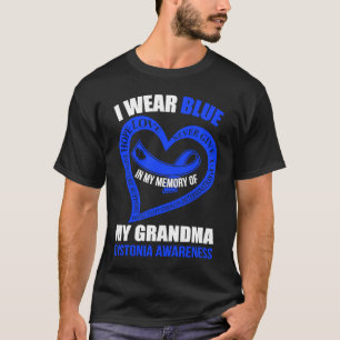 Camiseta Na minha memória da minha avó DYSTONIA CONSCIÊNCIA