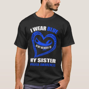 Camiseta Na minha memória da minha irmã APRAXIA SENSIBILIZA