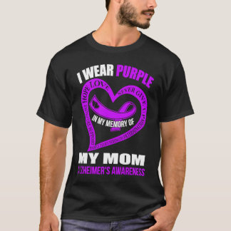 Camiseta Na minha memória da minha mãe, a SENSIBILIZAÇÃO DE
