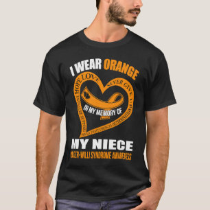 Camiseta Na minha memória da minha sobrinha SÍNDROME DE PRA