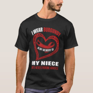 Camiseta Na minha memória da minha sobrinha STURGE WEBER SY