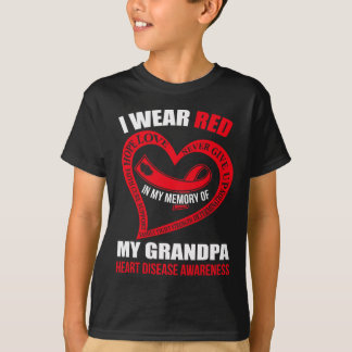 Camiseta Na Minha Memória Do Meu Avô Conscientização Sobre 