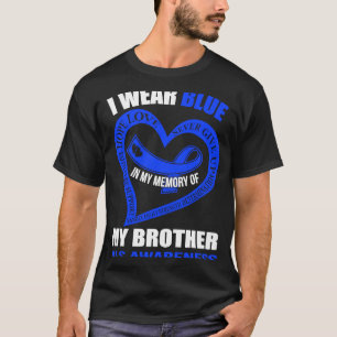 Camiseta Na minha memória do meu irmão ALS
