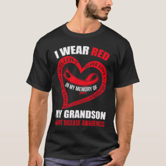 Camiseta Na Minha Memória Do Meu Neto Conscientização Sobre