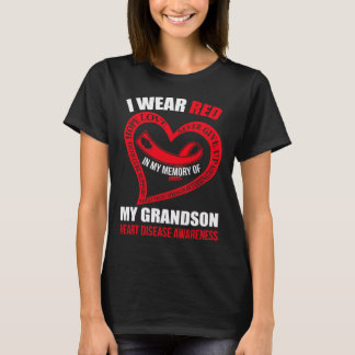 Camiseta Na Minha Memória Do Meu Neto Conscientização Sobre